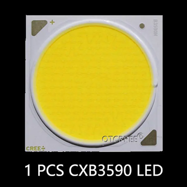 Cree COB CXB3590 CXB 3590 светодиодный светильник для выращивания 3000 K/3500 K/5000 K CD Bin 80 CRI 36V cob led светильник для выращивания медицинских растений - Испускаемый цвет: CXB3590 LED