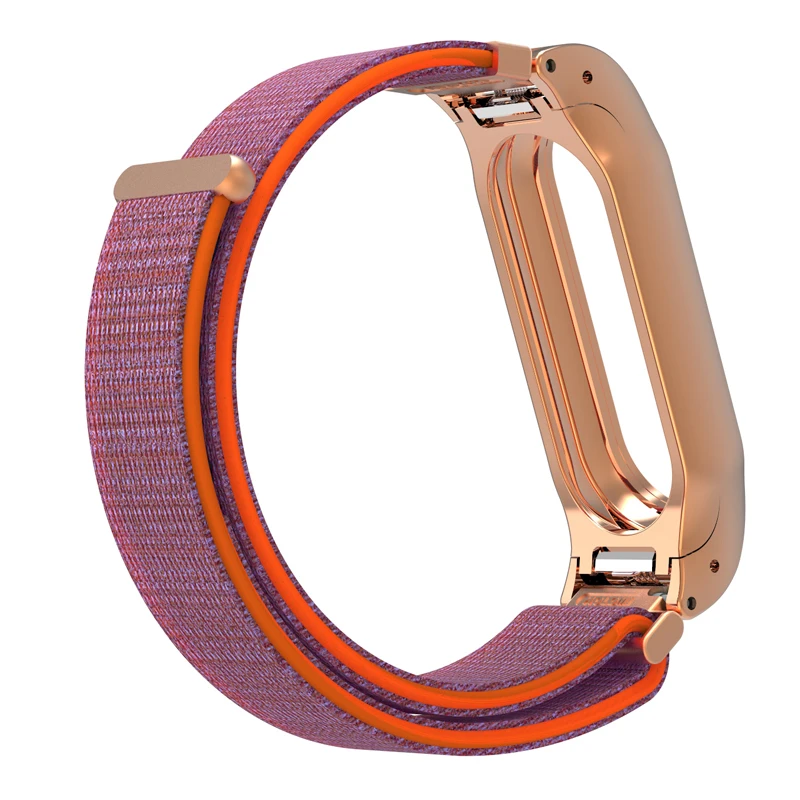 Нейлоновый ремешок Pulseira Mi Band 2 Correa Stratos для Xiaomi умный фитнес браслет спортивные