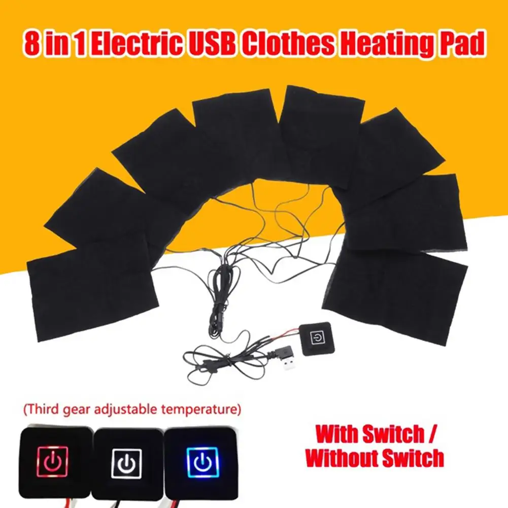 

8W USB Electric Clothes Heater Sheet Adjustable Winter Heating Pad Warmer Tool Drop Shipping