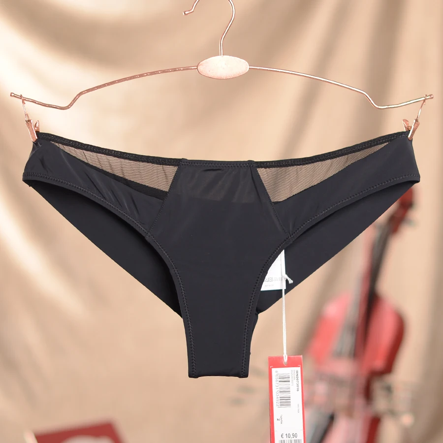 Women s Sexy Seamless font b Brief b font See Through Hipster Girls Underwear Transparent Solid