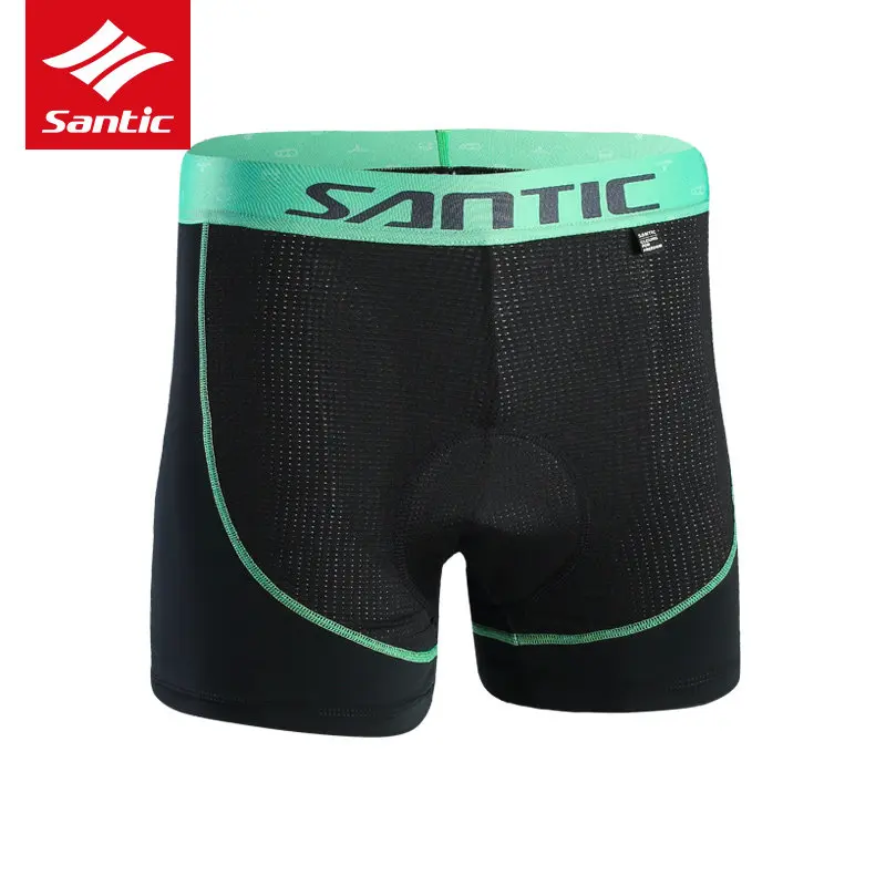 

Santic Cycling Shorts Men Underwear Pro Pad Bicycle Shorts Road Breathable Shockproof Bike Downhill Shorts Culotes Ciclismo