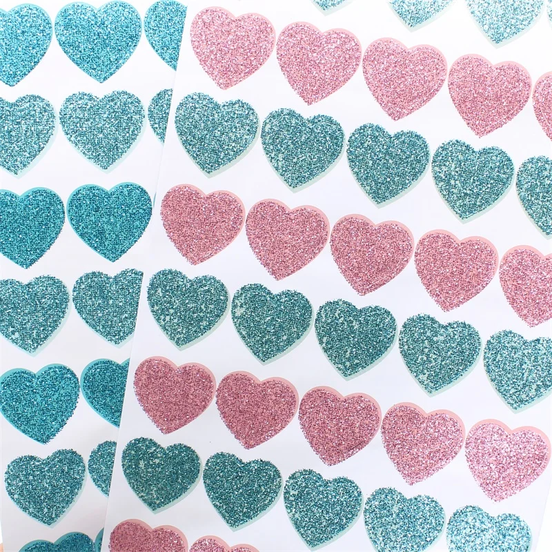 

KSCRAFT Glitter Heart Stickers for Scrapbooking Happy Planner/Card Making/Journaling Project