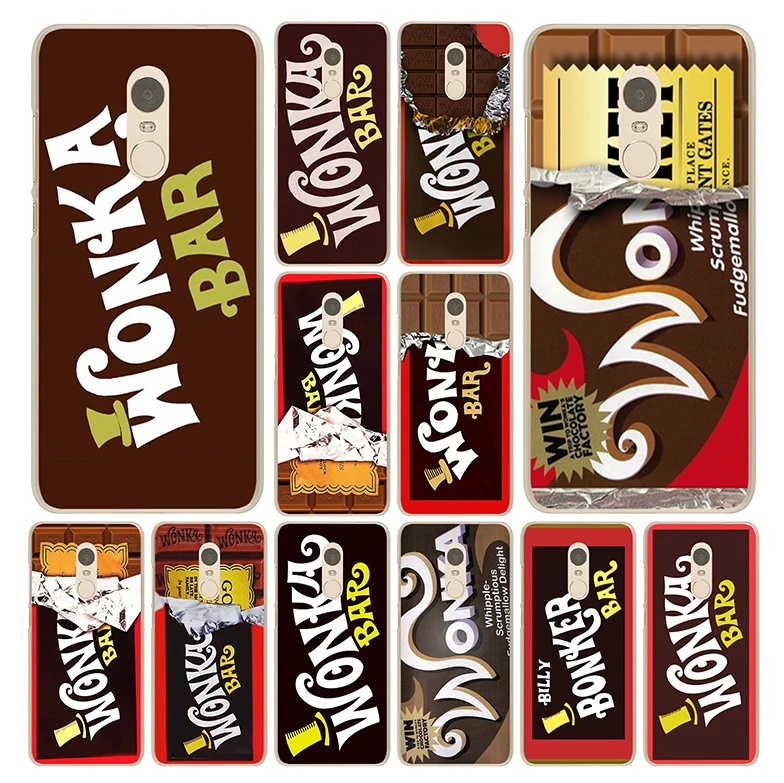 Lavaza Willy Wonka Bar Chocolate Phone Case for Xiaomi Mi 9 8 SE A1 A2 Lite 6X 6 5X 5S 5 Mix 2S POCOPHONE F1 MAX 3 9pro | Мобильные