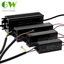 Водонепроницаемый Светодиодный источник питания IP65 DC20-42V Драйвер адаптер 10 Вт 20 Вт 30 Вт 50 Вт 80 Вт 100 Вт трансформатор