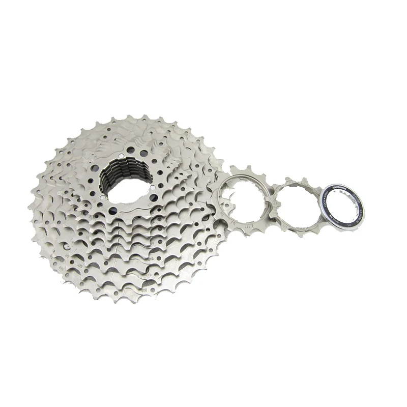 Настоящий велосипедный HG50-10 Shimano CS 11-36T Deore Cassette Free Wheel переключатель система MTB