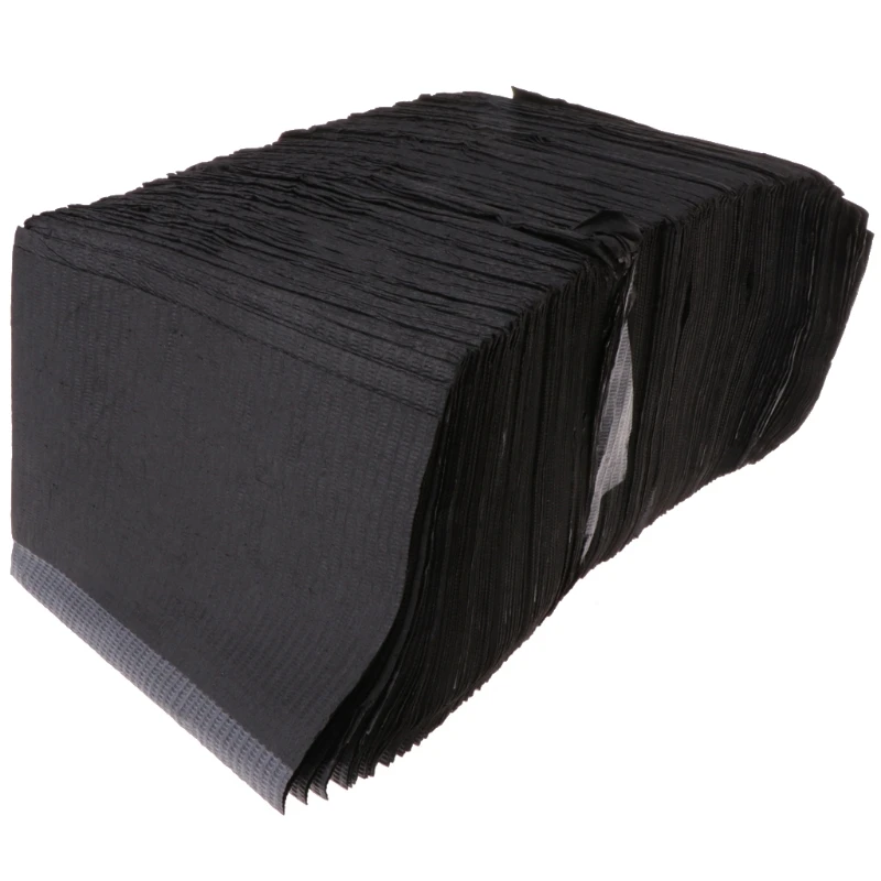 

125Pcs Disposable Tattoo Piercing Dental Bibs Lap Cloths Sheets 45x35cm