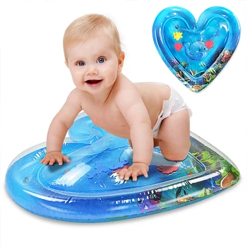 

New Design Baby Crawling Water Mat Inflatable Play Pat Playmat Toddler Pad Newborn Baby Cushion Play Water Cushion Pad Summer