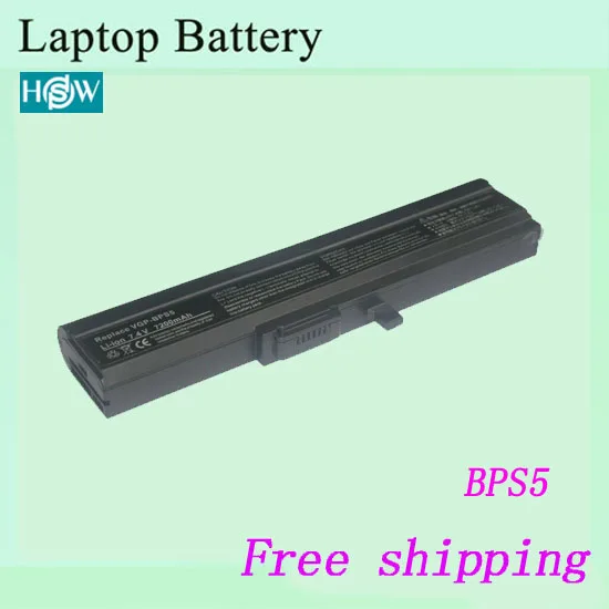 Бесплатная доставка 100% Новый аккумулятор для ноутбука SONY VGP-BPS5 BPS5 | Компьютеры и
