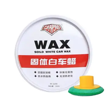 

Car Polish Paint Wax Care Repair Scratch Agent Paint Crystal Wax Decontamination Polishing Wax Black And White