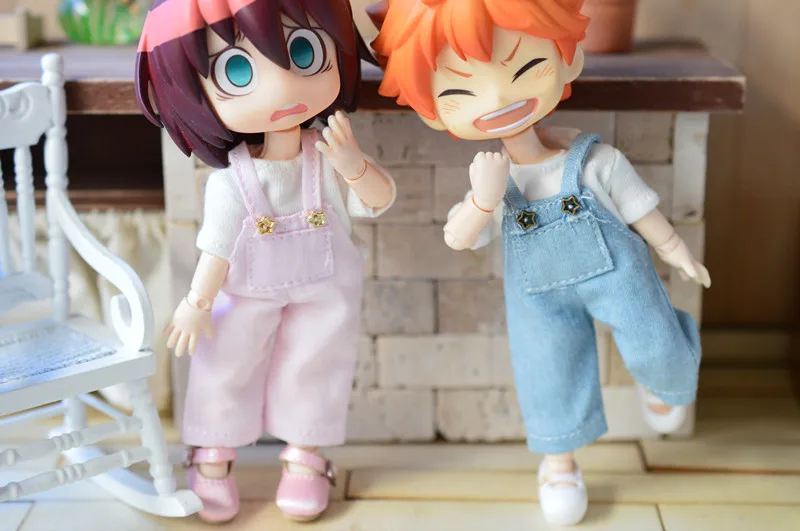 

New [1/12 Doll Bib ] OB11 Bib 1/12 Doll Pant obitsu11 Clothes (Fit Ob11,obitsu11,BJD12,cu-poche)04