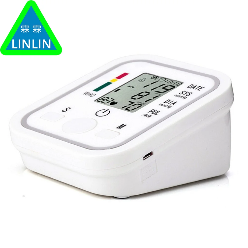 LINLIN забота о здоровье 1 шт. цифровой Lcd верхний монитор артериального давления на руку измеритель сердечного ритма машина тонометр для автоматического измерения