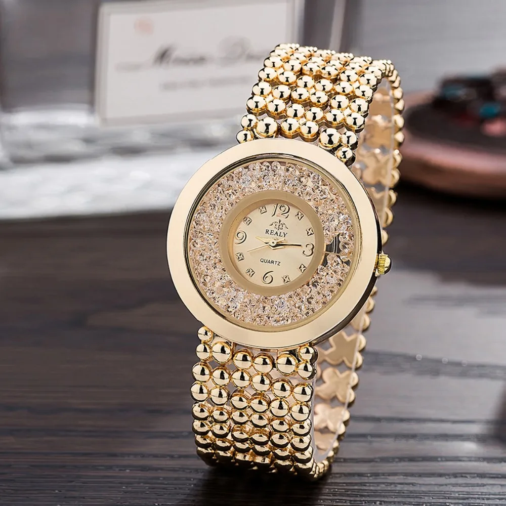 Модные женские серебряные часы класса люкс со стразами из нержавеющей стали аналоговые кварцевые наручные часы женские часы золотые часы