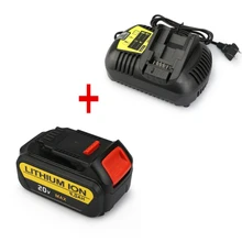 Melasta 20V 4000 мА/ч, Lithiun ионный Батарея+ Зарядное устройство для Dewalt DCB200 DCB204-2 DCB180 DCB181 DCB182 DCB203 DCB201 DCB201-2 DCD740