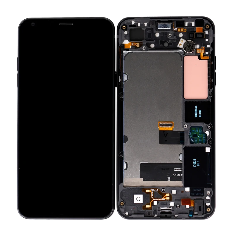

For LG Q6 M700 LCD Display Digitizer+Frame Assembly For LG Q6 Touch Screen+Frame For LG M700 Pantalla Tested 5.5" free shipping