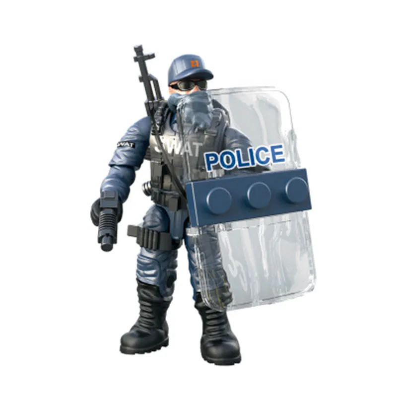 New Compatible LegoINGlys Military Lightning SWAT Special Policeman Building Blocks Educational Toys For Children Boys Gifts New Compatible LegoINGlys Military Lightning SWAT Special Policeman Building Blocks Educational Toys For Children Boys Gifts