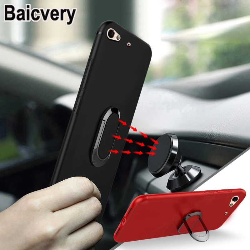 

Finger Ring Holder Soft Cover for REEDER P10 Kickstand Magnetic Bracket Case for REEDER P 10 p10 Cover Housing