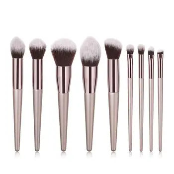 

BellyLady 9 Pcs/set Face Cosmetic Blush Eyeshadow Lips Make Up Brush