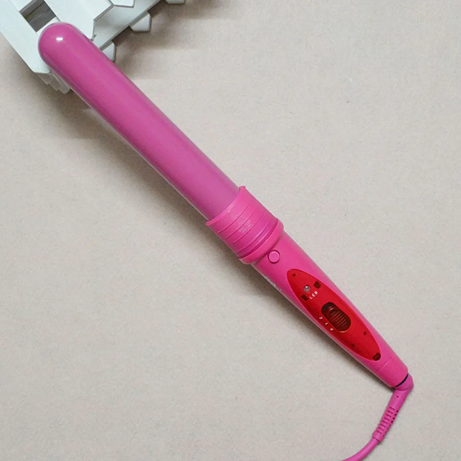 KIPAPA 450F Тепловая плойка розовый 0,35-1,25 дюймов профессиональная плойка для завивки волос Waver бигуди 9-32 мм Krultangen электрические инструменты
