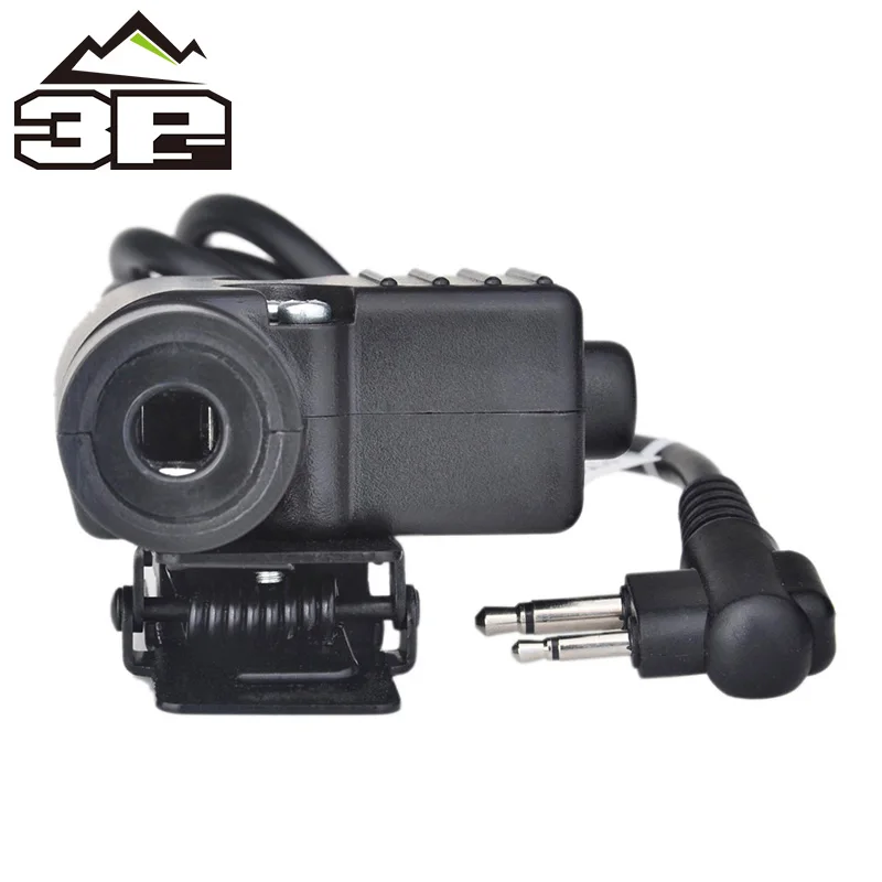 Wadsn Softair тактический гарнитура U94 PTT для KENWOOD/Midland уоки-токи BaoFeng UV-5R радио Airsoft WZ113