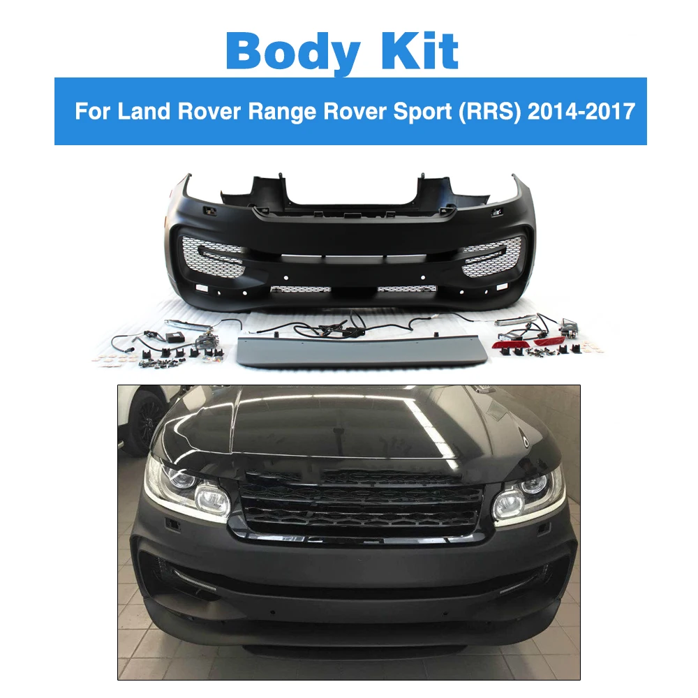 Полипропиленовые автомобильные аксессуары комплекты бамперов для Land Rover Range Sport