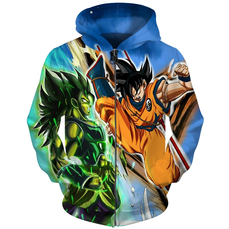 Cloudstyle Dragon Ball Super DBZ Movie толстовки на молнии для мужчин и женщин 3D Толстовка Ainme Goku пуловеры с принтом Мужская толстовка на молнии