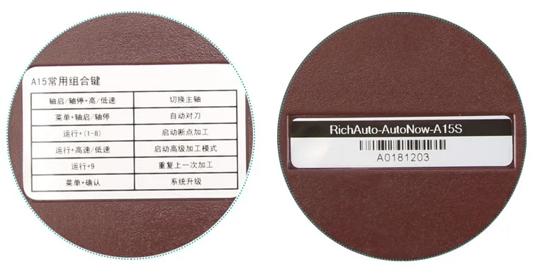 TECNR RichAuto A15 многошпиндельные с ЧПУ DSP контроллер A15S A1E 3 оси Оффлайн USB motion control system для ЧПУ