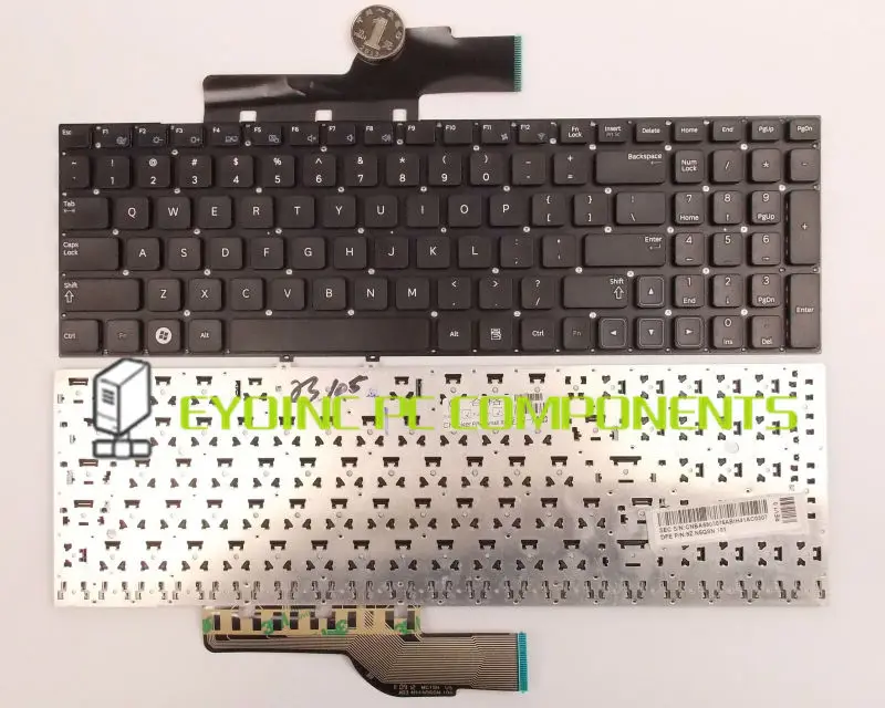 

Laptop Keyboard For Samsung 305E5A NP305E5A 300E5C NP300E5C NP300E5C-A07US 15.6" US Version