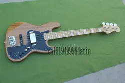 Бесплатная доставка Новое поступление Байши F Маркус Миллер Подпись Jazz Bass 4 Strings Natural Цвет электрический бас Гитары