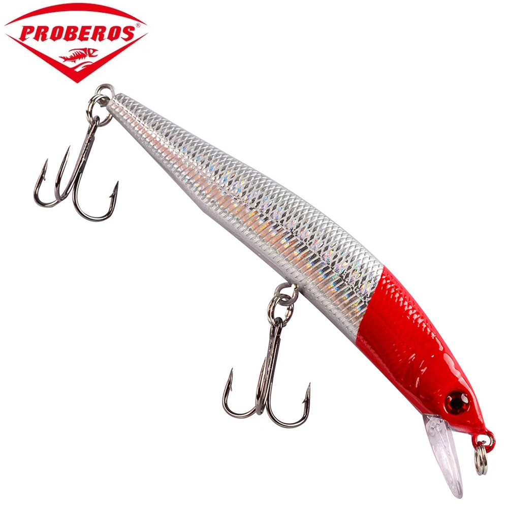 

1Pcs Floating Minnow Fishing Lure 10cm-3.94"/ 8.4g-0.3oz Balancer Laser Hard Artificial Bait 3D Eyes Fishing Wobblers Crankbait