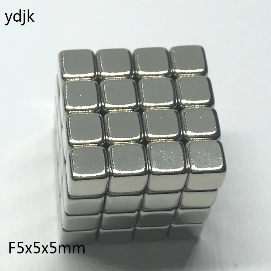50 шариков/лот Магнит 5*5*5 мм Серебристый квадратный магнит магнитный N35 BUCK Магнит 5x5x5 мм неодимовый магнит 5 мм x 5 мм x 5 мм