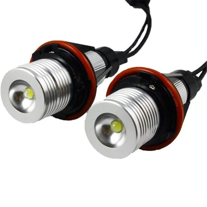 Rockeybright xenon Белый E39 led angel eyes halo светильник лампа головной для bmw e39 e83 x3 e53 x5 e60