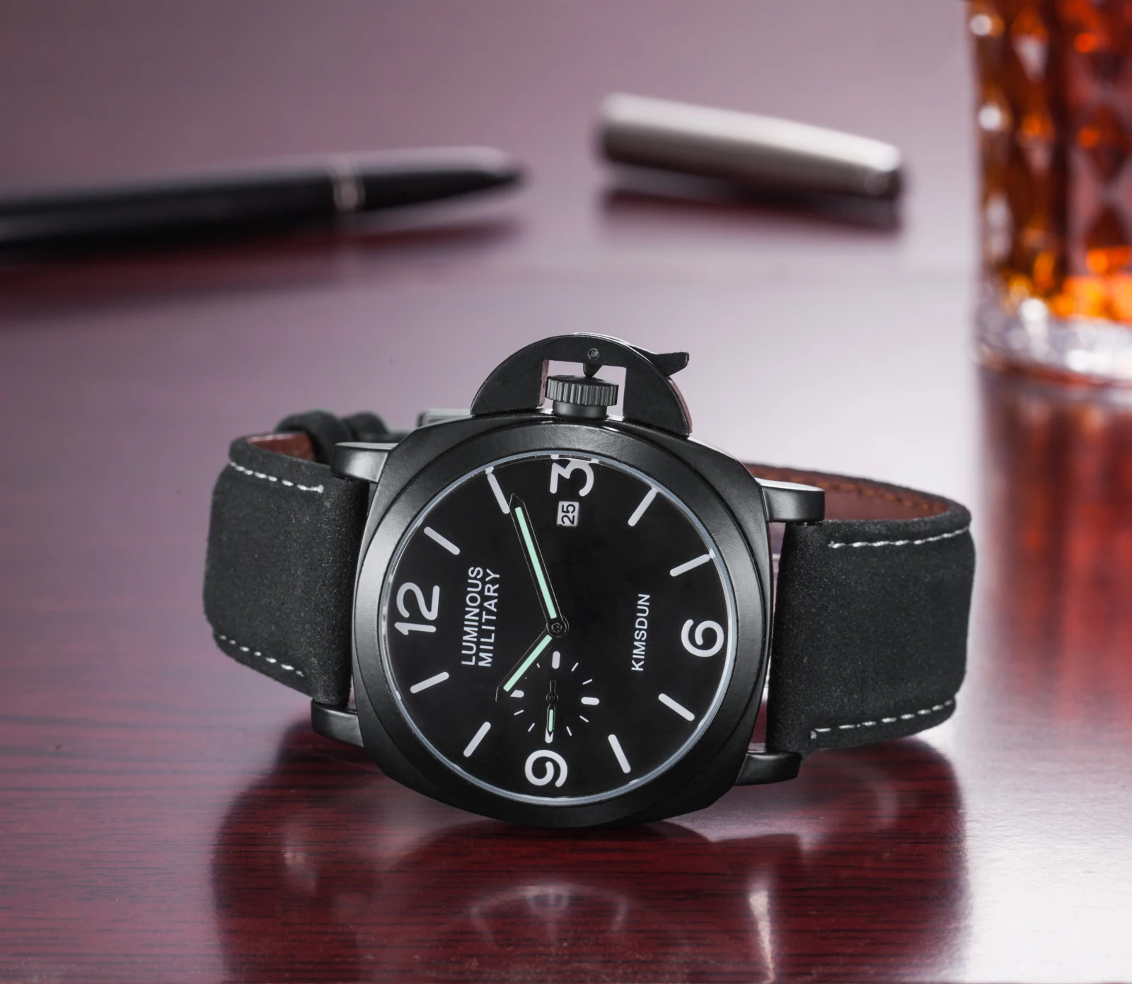KIMSDUN top brand sport Men Watch Luxury Business Fashion Clock Mens Watches Waterproof Quartz Relogio Masculino