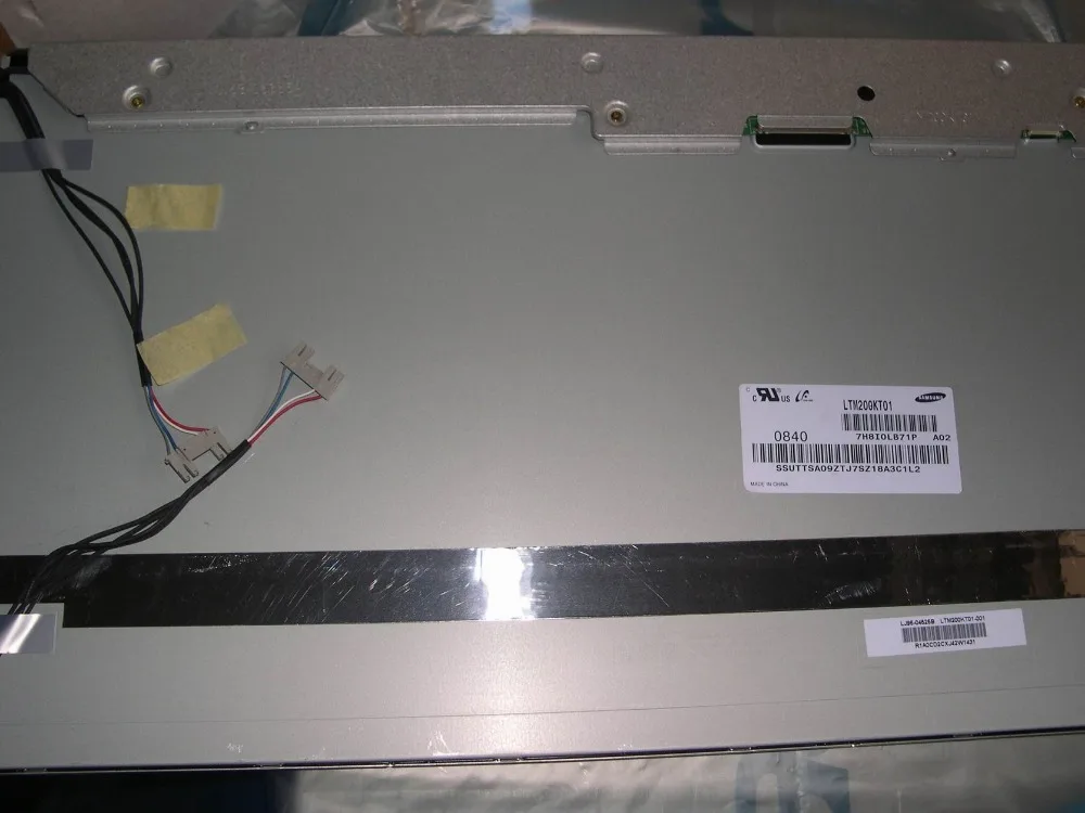 

Original A+ Grade LTM200KT01 LCD Display 20.0 Inch TFT LCD Panel LVDS WLED LCD Screen 180 days warranty