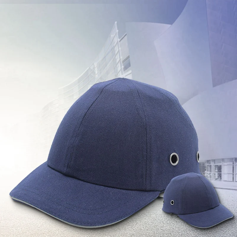Рабочая защитная шляпа из ткани, бейсбольные противоударные колпаки, легкая Защитная шляпа, защита головы, кепки для рабочего места