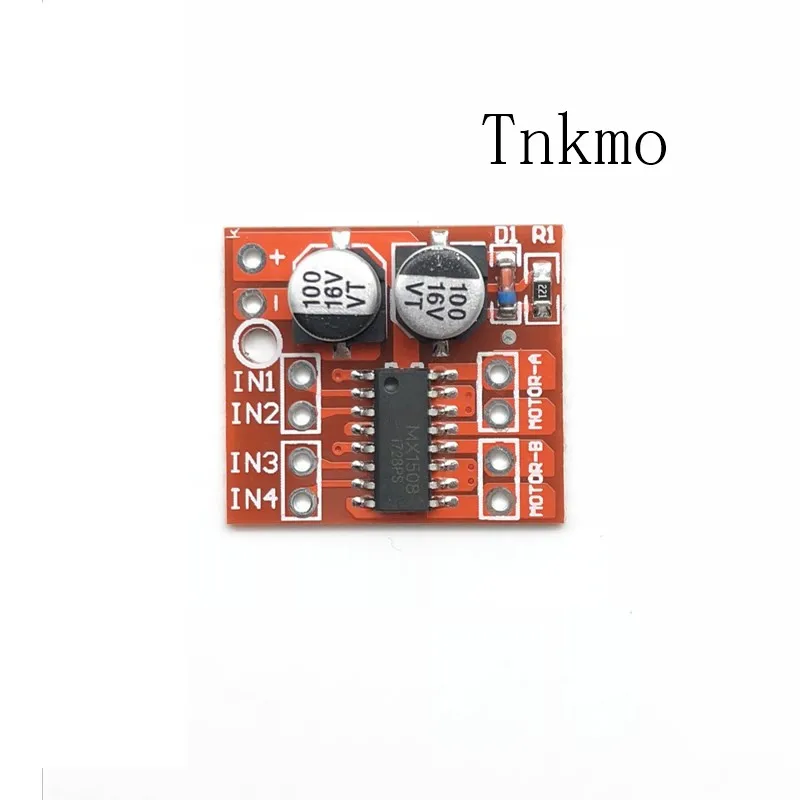 5PCS 2-channel DC motor driving module Positive inversion PWM speed mini dual h-bridge stepper driver | Электроника