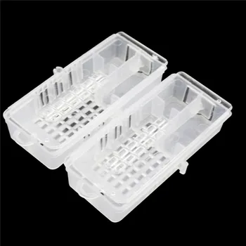 

2 pcs Push-pull Bee Cage Plastic King Cage Queen Rearing Prisoner King Cage Escape Box Beekeeping Tools Strong And Durable