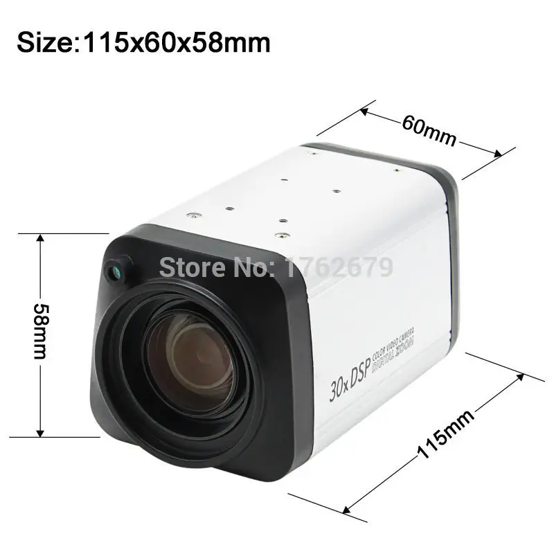 ELP 1080P AHD все в одном камера 30X 3 90 мм zoom lens box WDR Auto IRIS DSP цветная видеокамера Цифровая