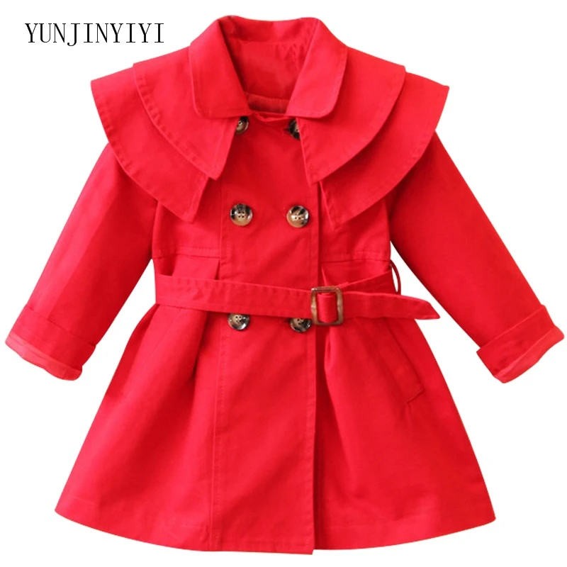Новинка; курточка для девочек; детская ветровка; детская куртка; детская верхняя куртка зимняя куртка-ветровка, ветрозащитная куртка - Цвет: Красный