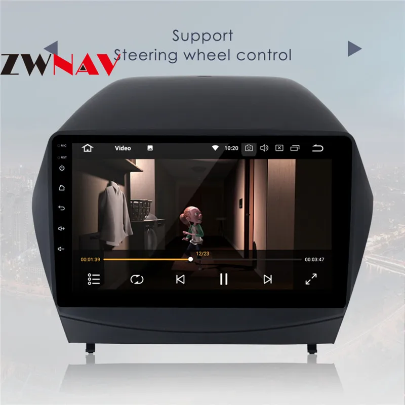 Cheap 10.2 inch RAM 4GB+32GB Octa Core Android 8.0 CAR DVD GPS Player For Hyundai IX35 2009 2010 2011-2015 Stereo Radio Satnav Unit 13