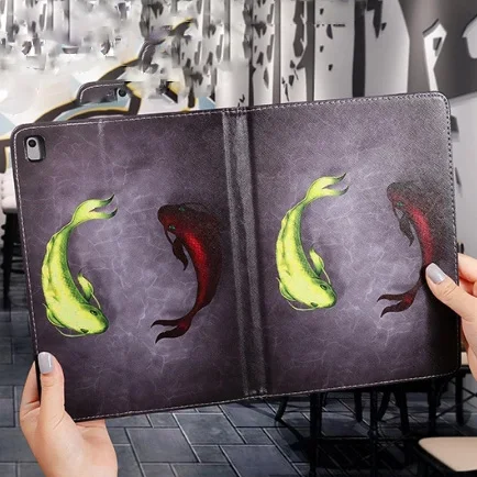 Мультяшный китайский стиль ультра тонкий смарт чехол для iPad Air 1/2 Новый Стенд Pro 10 5
