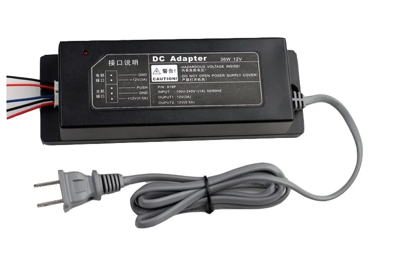 12V 3A система контроля допуска к двери Источник питания высокое качество AC110 240V