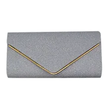 Новинка года. Простая модная сумка для ужина. Блестящий клатч-конверт. Вечерняя сумочка. Повседневная элегантная однотонная сумка Ja24