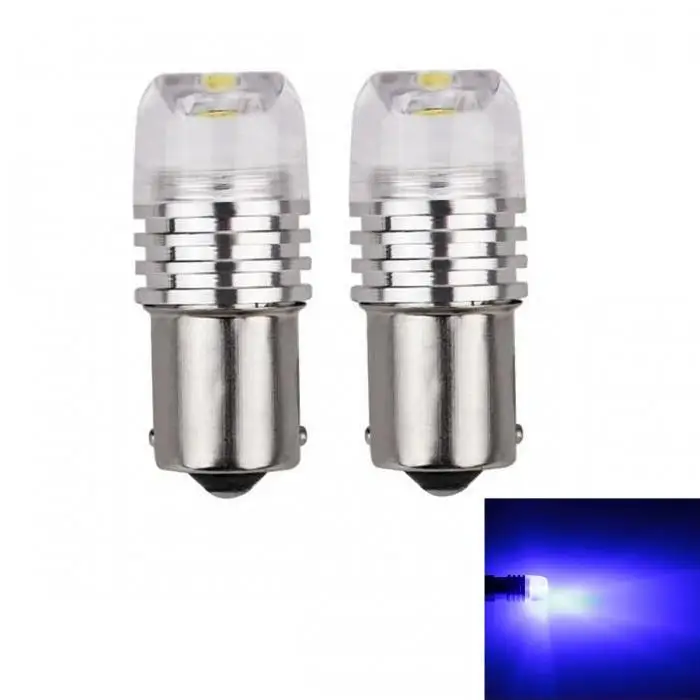 

FYSZ Car BA15S LED COB 1156 P21W 3W Blue Light COB LED Stopligh, Automobile Brake Light Taillight (2 PCS / DC12V)