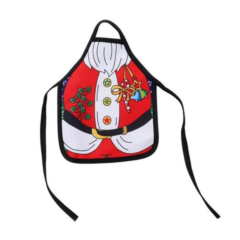 DIY Christmas Santa Wine Bottle Apron Wrap Cover Xmas Dinner Party Table Decor