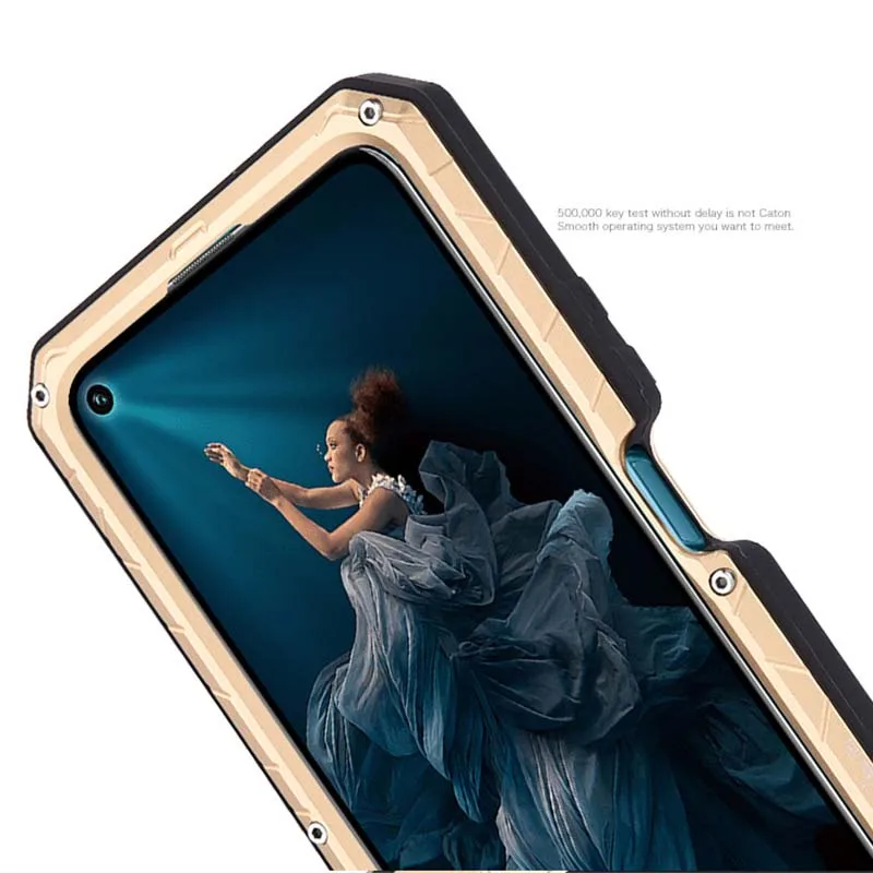 IMATCH чехол для повседневной жизни для huawei Honor 20 20Pro Роскошный Металлический силиконовый чехол Мобильный защитный чехол для телефона чехол KS0263