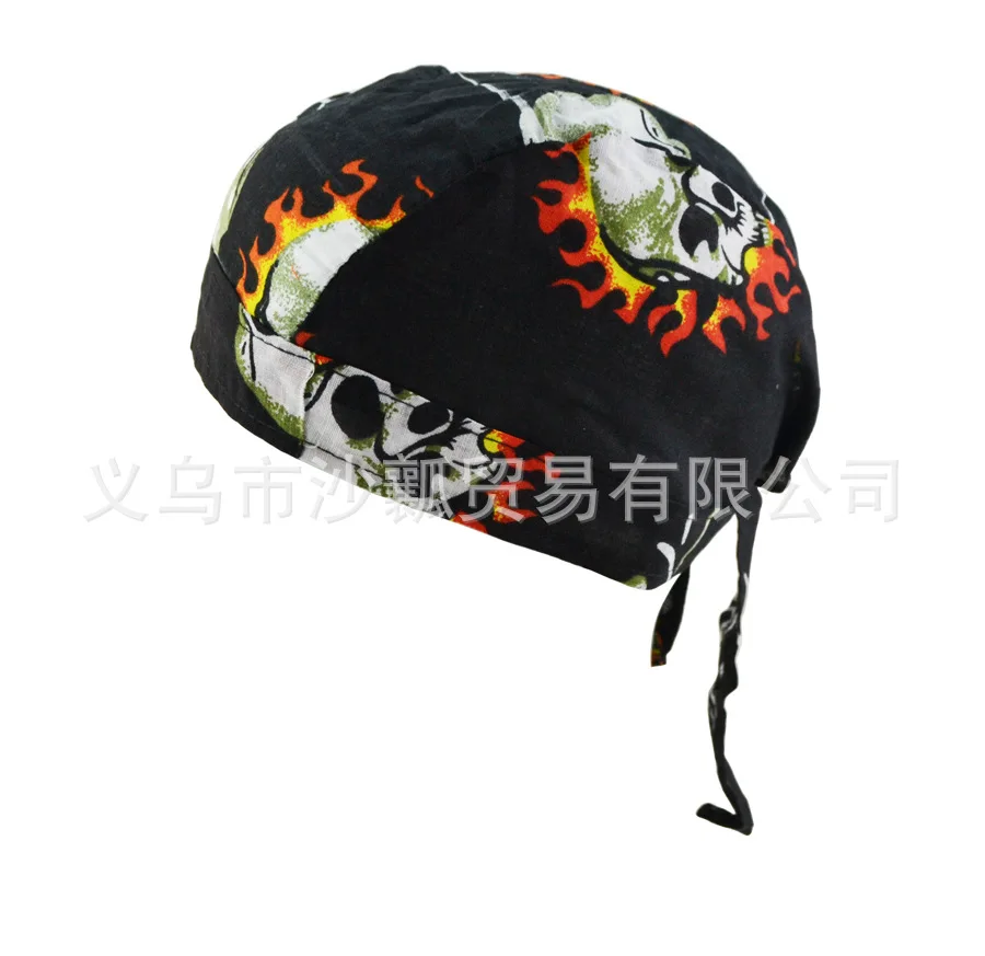 Хип хоп Череп Durag Cap мотоцикл шарф платок Бандана Pirate Hat Cap|motorcycle scarf|headscarf bandanabandana