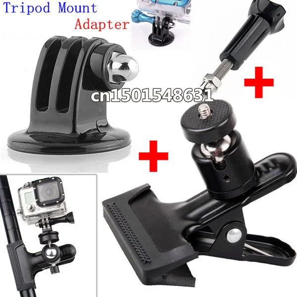 Универсальный зажим для камеры Go Pro цифровой DV HD Gopro Hero3/Hero2 стандартный штатив +