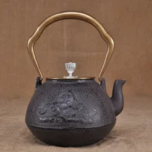 Специальная цена Утюг горшки ручной работы Японские чайные сервизы старый Утюг горшки Южной чугунный чайник производителей
