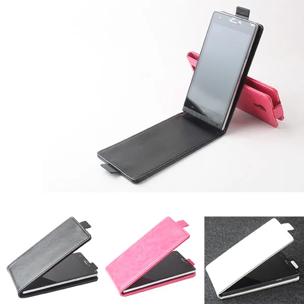 

Phone case for Doogee DG350 Flip Business Style Case Cover Skin Shell.
