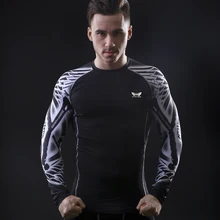 2016 sommer herbst Herren Cody Lundin Compression T Shirts langarm Basis Schicht Bodybuilding Strumpfhosen Tops & Tees